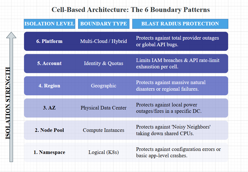 Cell Boundary Maturity Map